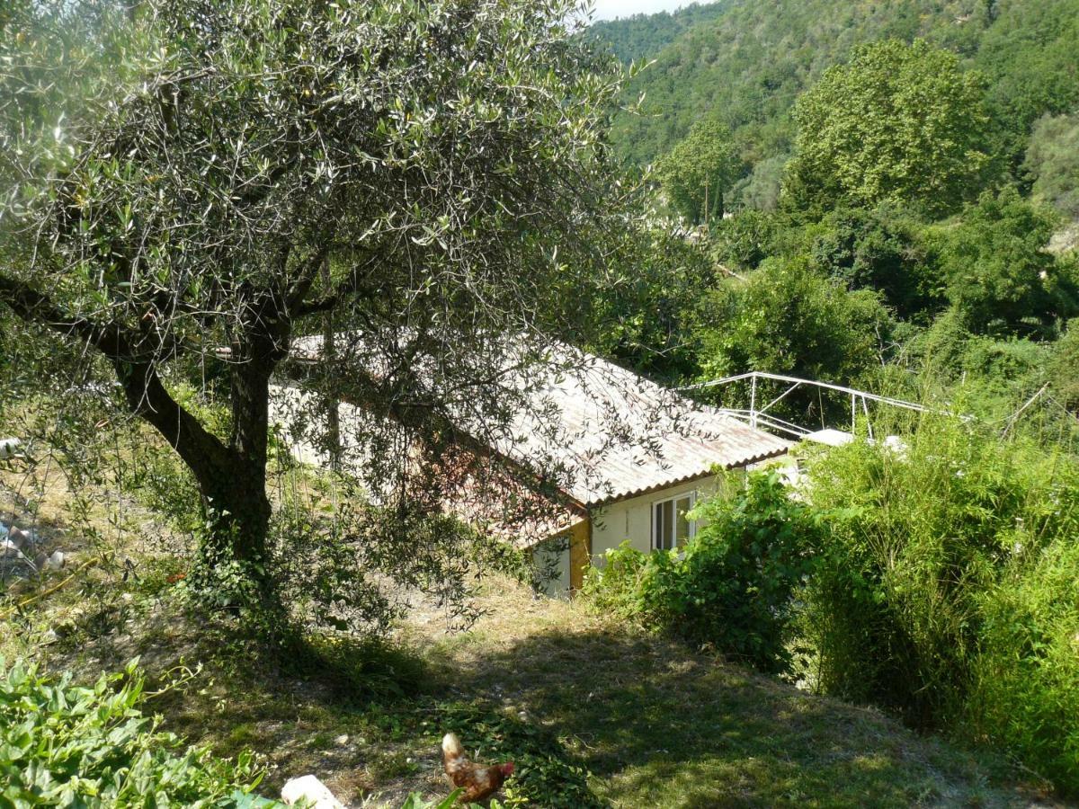 Vila La Ferme Des Cailletiers Chez Marco Lucéram Exteriér fotografie